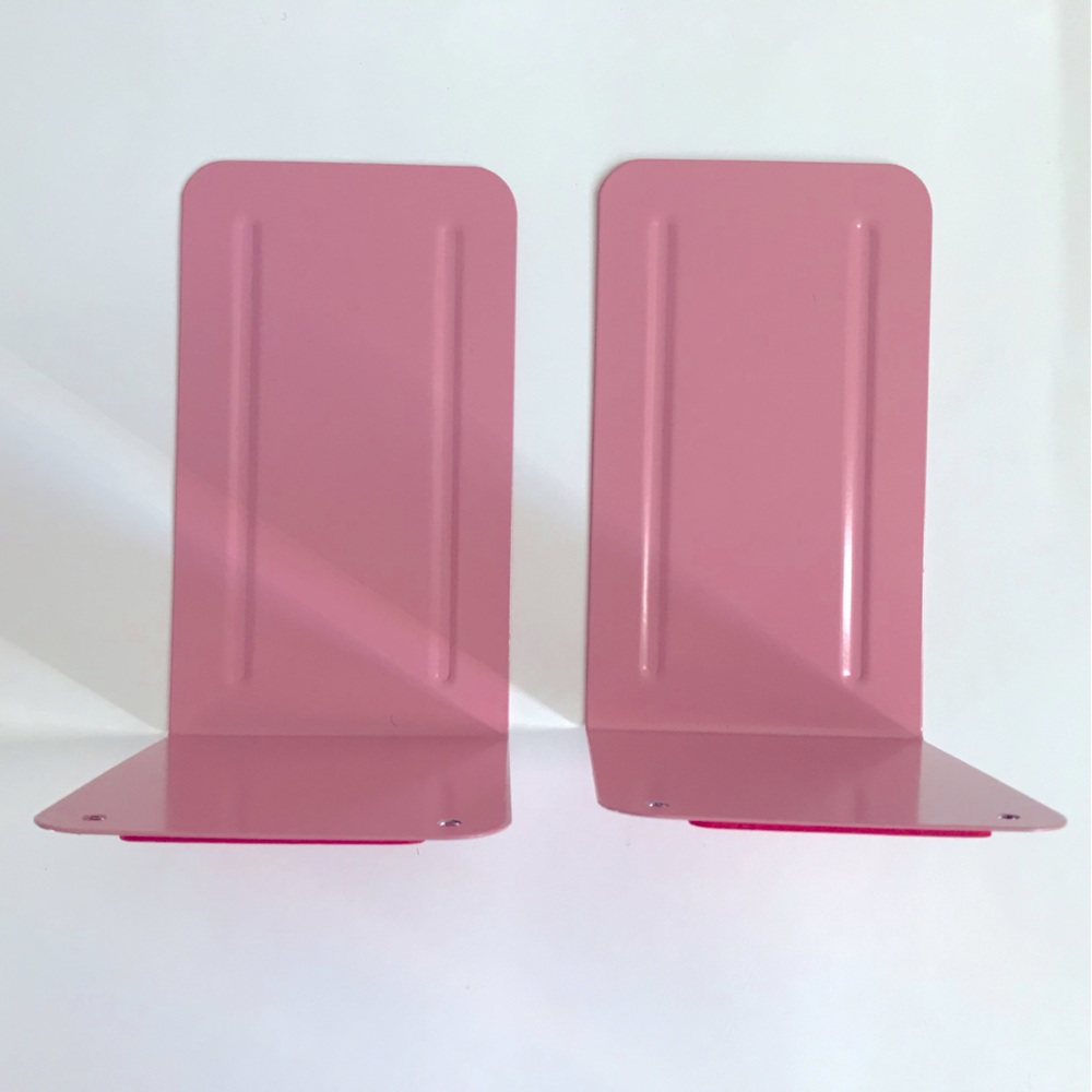 Pink book ends. NWOT